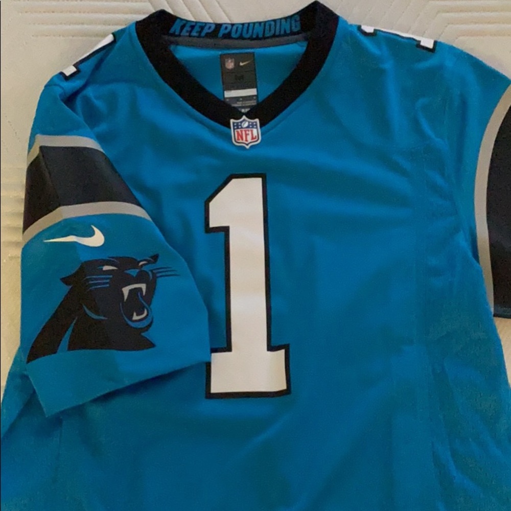 NWT Panthers Cam Newton Jersey